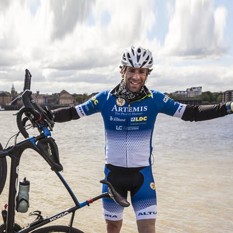 The man who cycled the world Steering Point Executive Search and